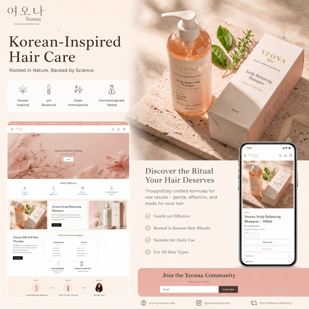 Yeonaa.com Shopify Store